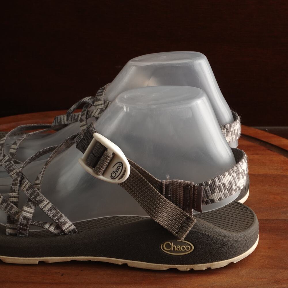 Chaco Sandals Womens SZ 11 Gray Z/Cloud Strappy Outdoor Hiking Adjustable Shoes - Picture 7 of 16